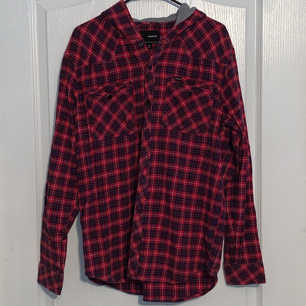 Hurley Hooded Flannel